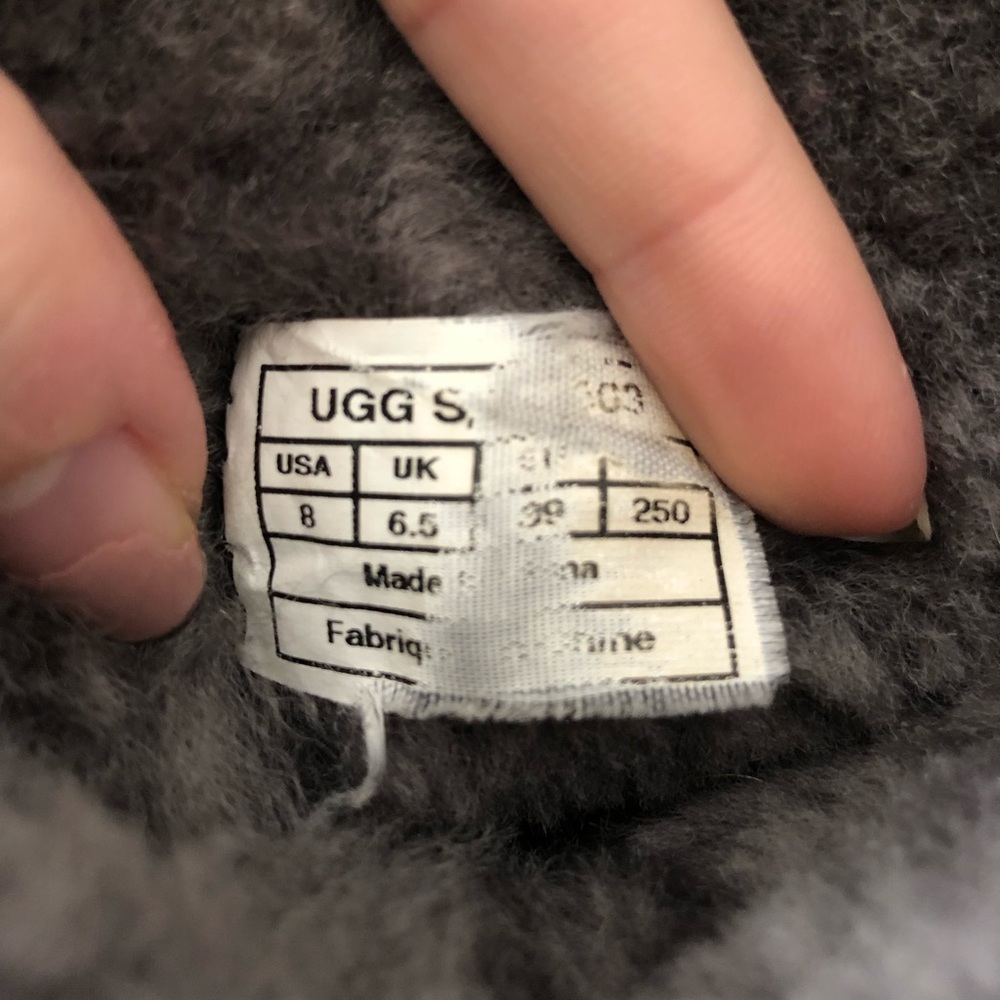 Ugg Grey Bailey Button Classic Boot - image 6